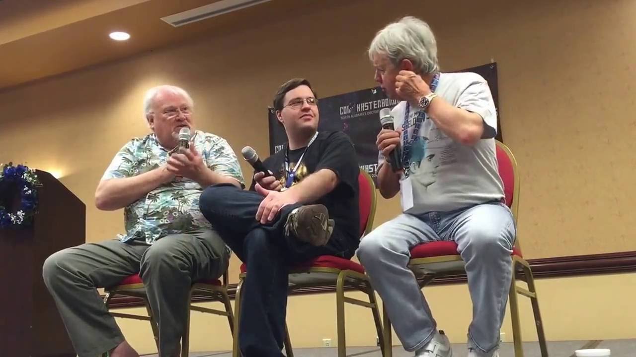 colin baker and frazer Hines con k 2016