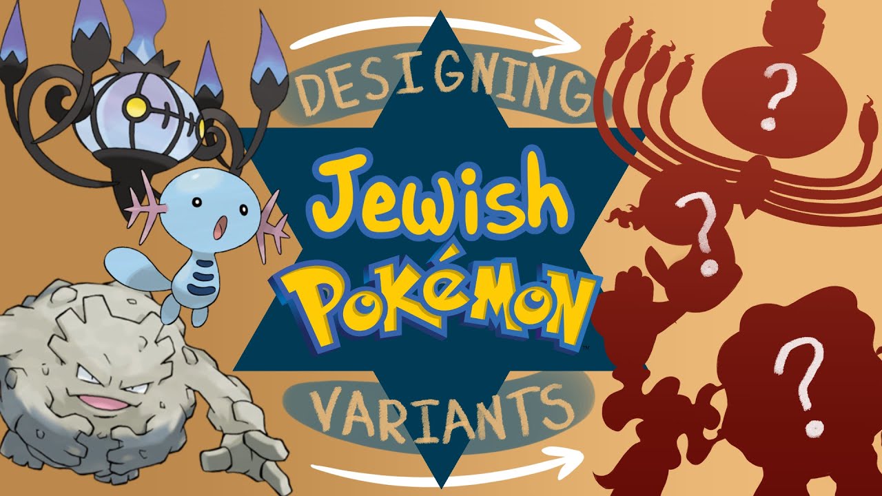 Designing JEWISH-INSPIRED Pokemon - EIGHT NEW VARIANTS