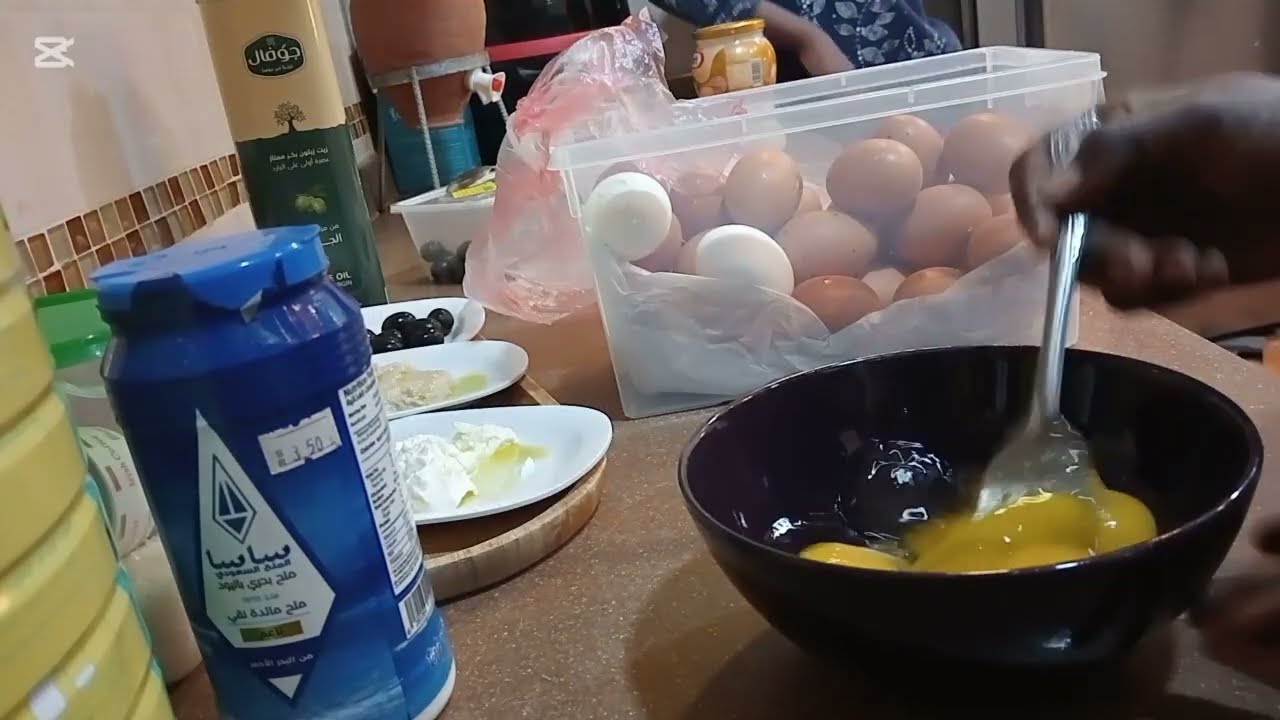 Making breakfast for my boss / as domestic worker in Saudi Arabia.