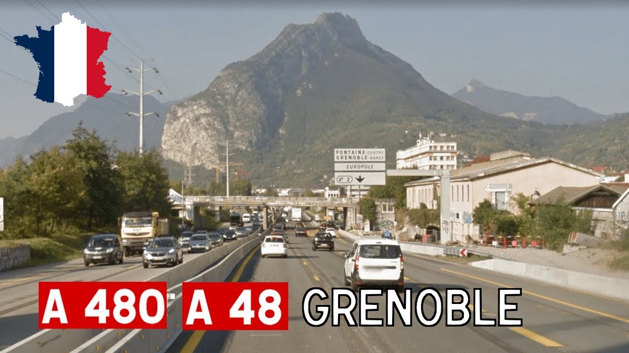 France (F): A480 & A48 Grenoble