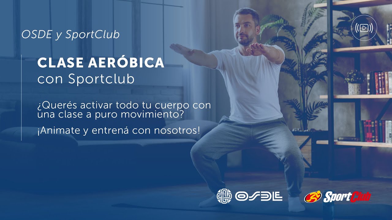 Clase aeróbica con Sportclub