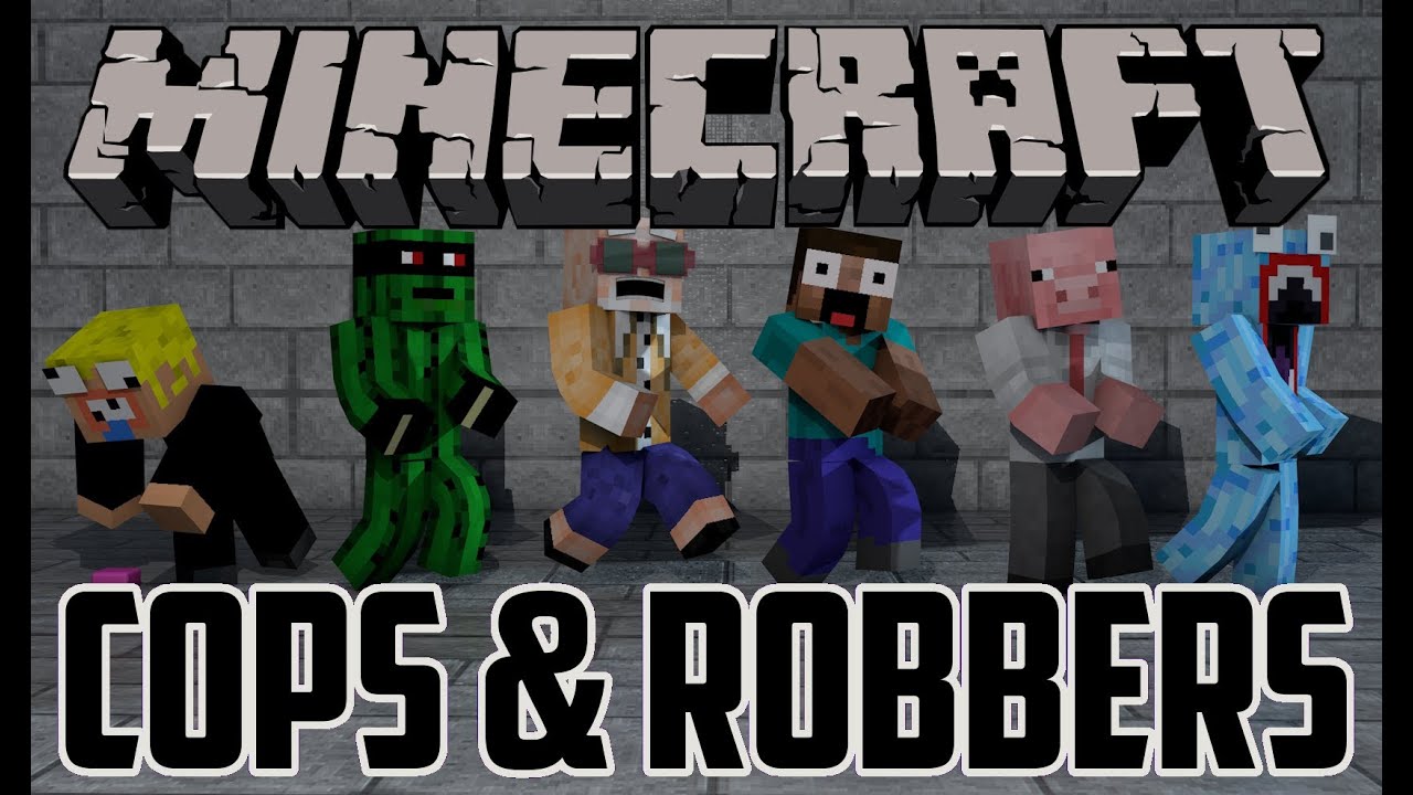 Minecraft: COPS AND ROBBERS mit earliboy, BrokenThumbs, rewinside und PetritLP