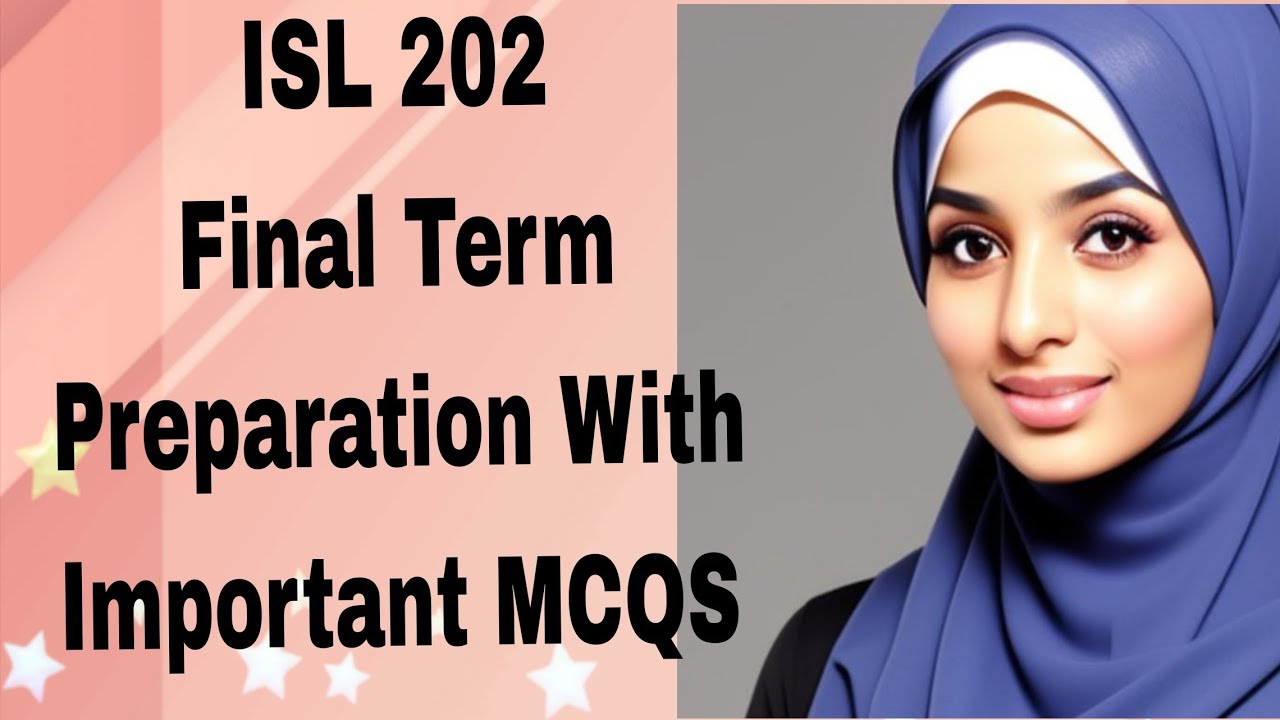 |ISL 202  Final Term Preparation|| Lecture16 to 17 ||Important MCQS Highlights handout||@Amansstudy 