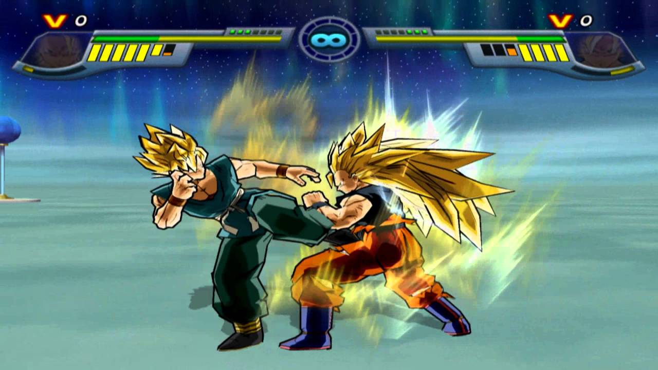 Infinite World (Online) - Goku (Me) vs. Goku (Zocker) - First fight