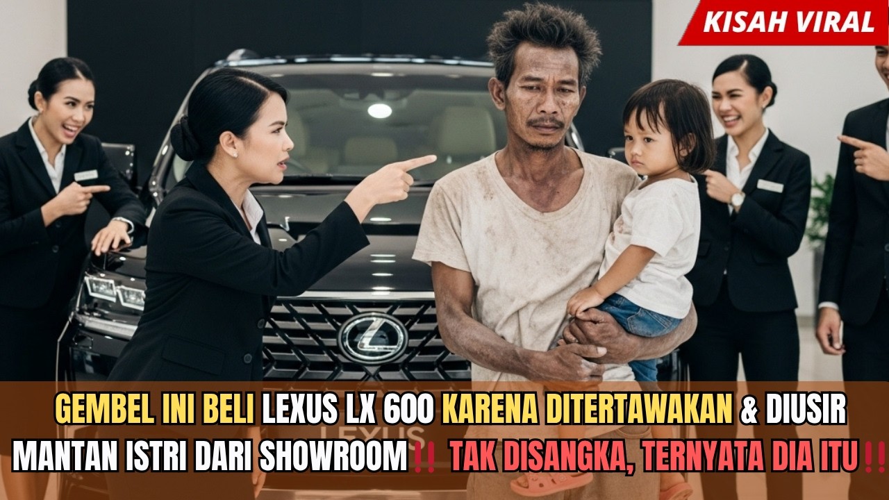 Gembel Ini Beli Lexus LX 600 Karena Ditertawakan & Diusir Mantan Istri dari Showroom.