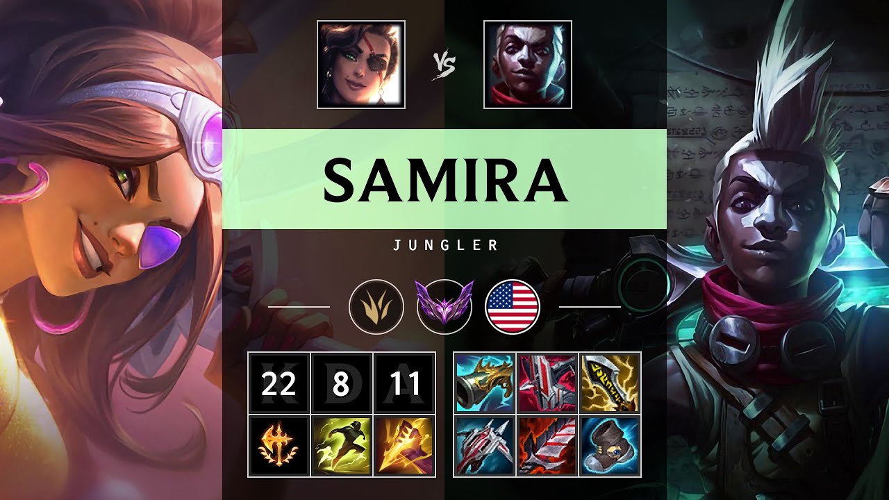 Samira Jungle vs Ekko - NA Master Patch 25.21