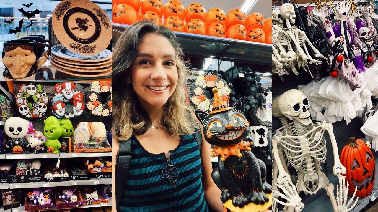 WALMART HALLOWEEN is Here!🎃 Full Store Tour! + Williams Sonoma, Crate & Barrel, & Kohls!  ✨ + Haul!🖤