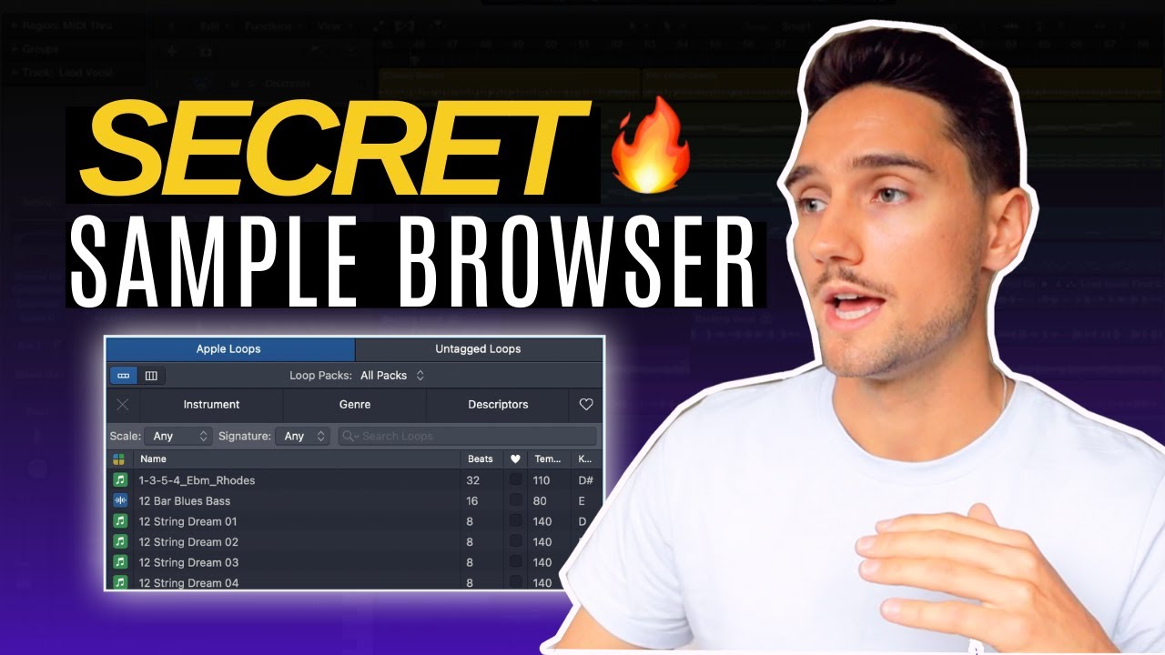 👀 Logic Pro has a Secret Loop Browser?! How to Access Untagged Loops Feature in Logic Pro