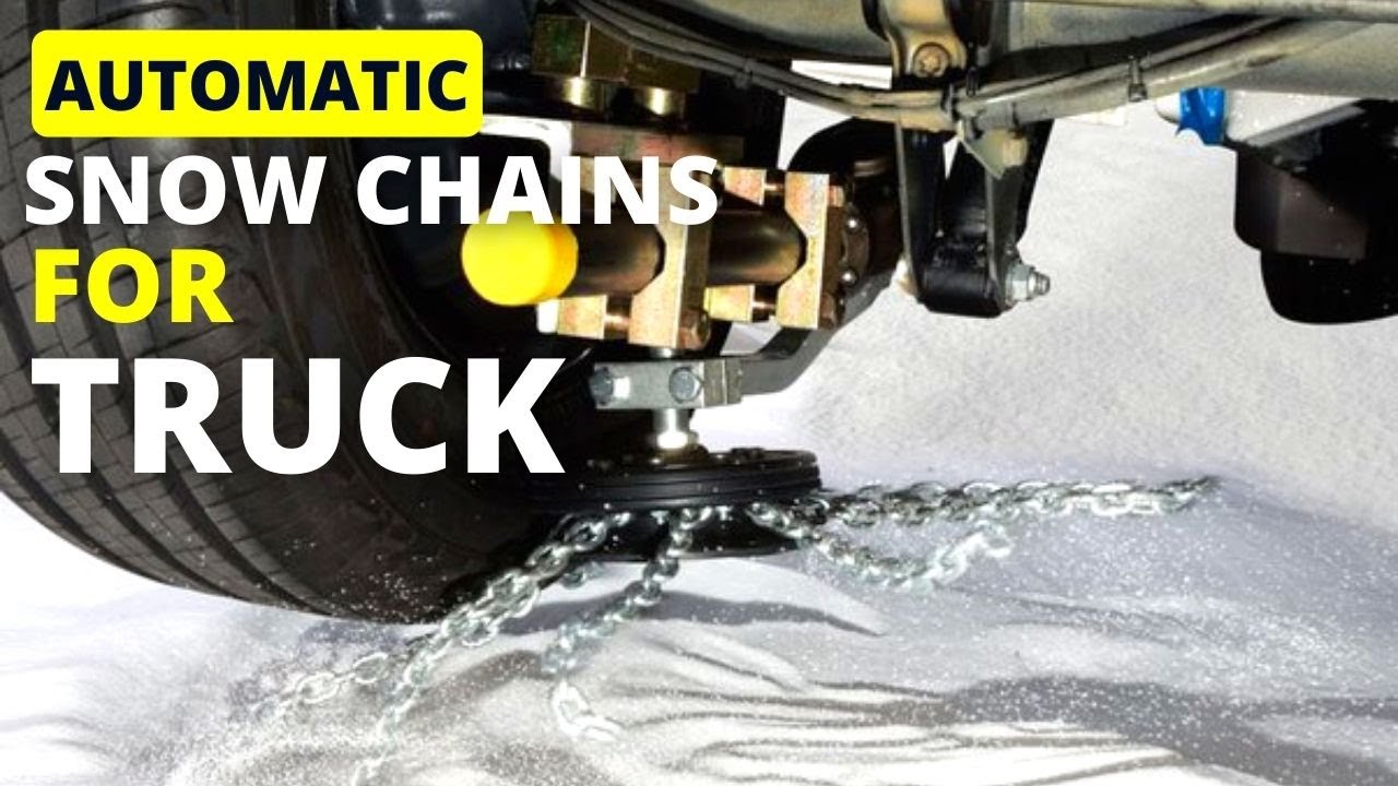 Rotogrip Automatic Snow Chains for Trucks 👉 Where to Buy Best Snow Chains❓