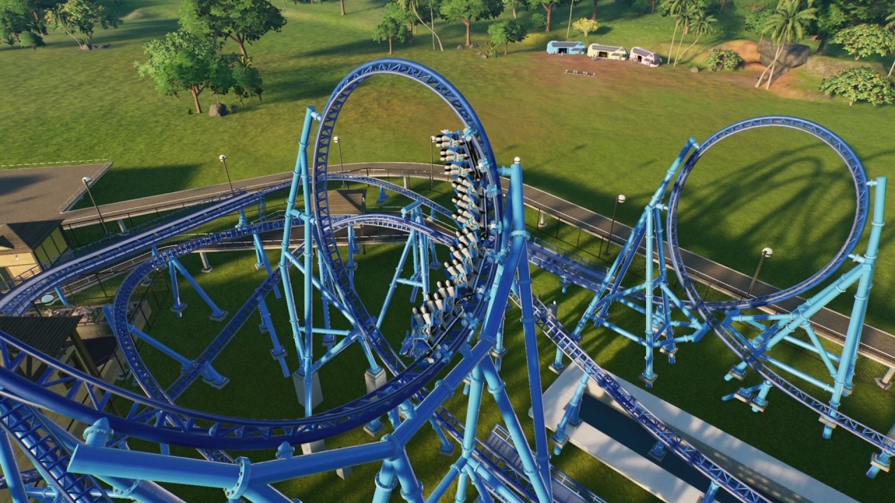 Blue Dragon Offride Planet Coaster 2 (made by VinnyLamp)