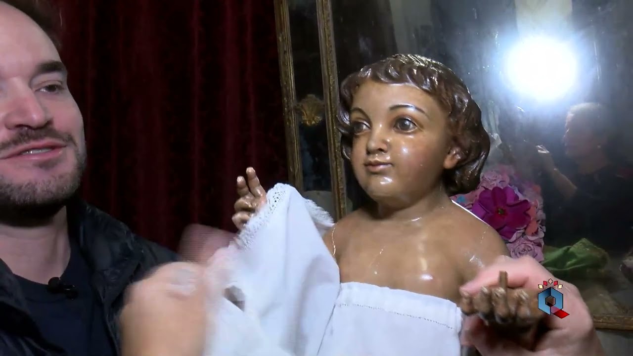Restauración del Niño Jesús de la Santísima Virgen del Prado