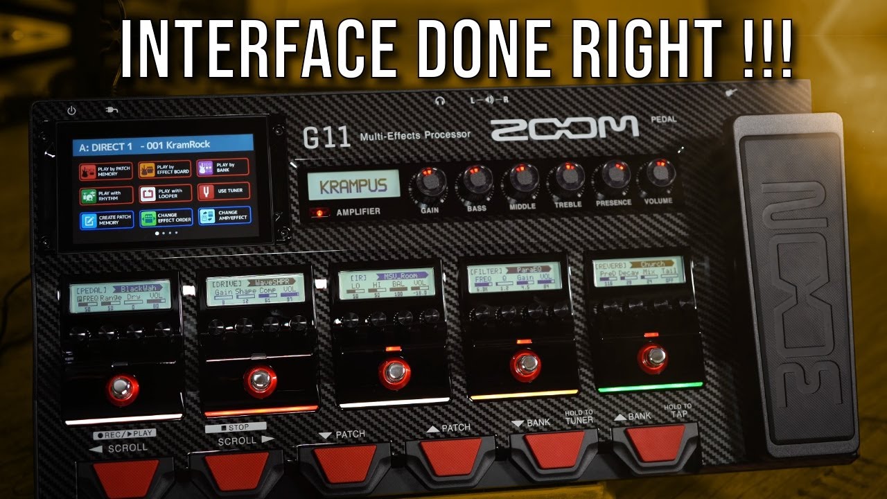 The BIG one! Zoom G11 Review