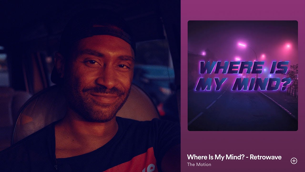 The Motion - Where is my Mind? - Retrowave - Reaction
