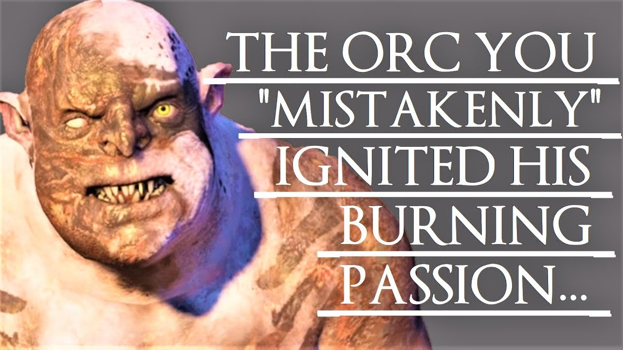 Shadow of War: Middle Earth™ Unique Orc Encounter & Quotes #230 THE FLAME OF WAR URUK (EXT. VER)
