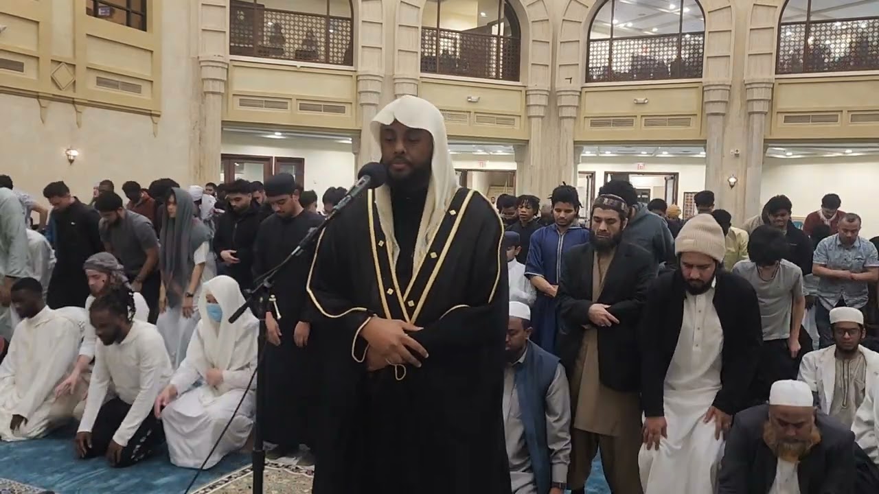 Al Farooq Masjid of Atlanta: Sheikh Yahya Raaby leading Salatul Isha on the 16th night of Ramadan