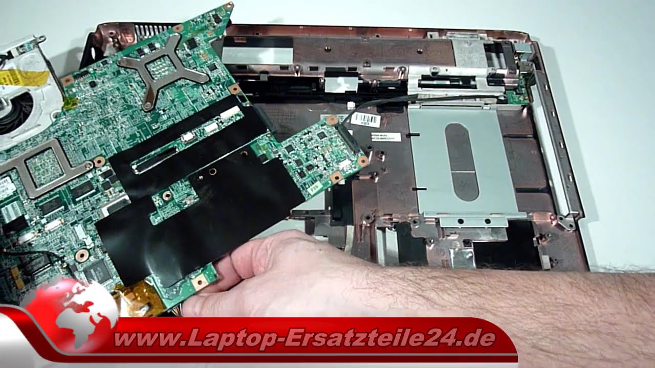 Разборка HP Pavilion DV9000 — пошаговое руководство по полной разборке 1/2