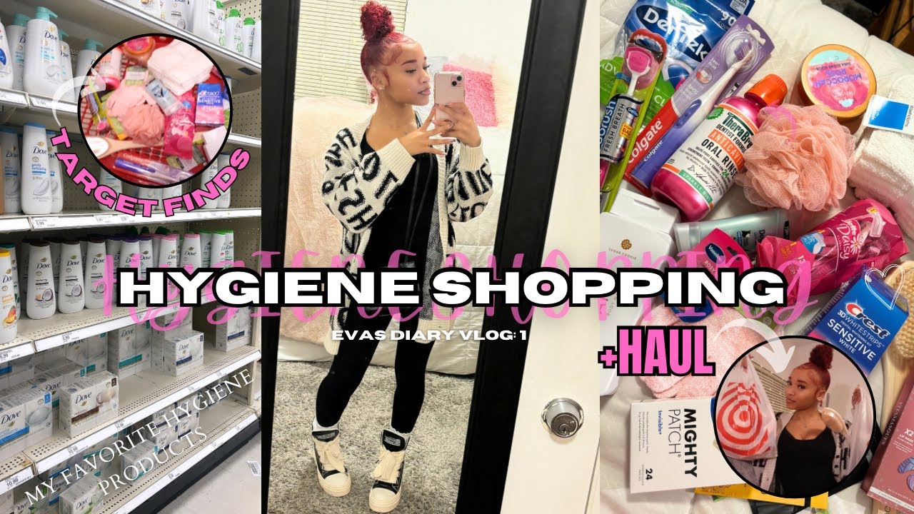 come HYGIENE SHOPPING with me || target finds +$200 HAUL🫧