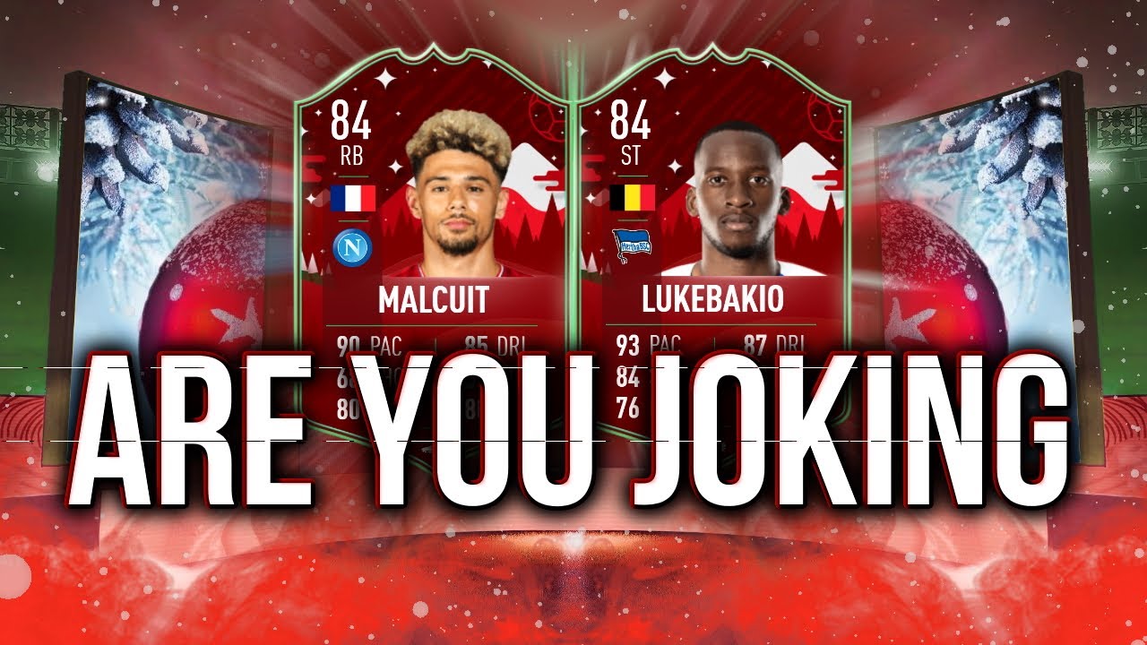 ARE YOU JOKING EA !? MALCUIT & LUKEBAKIO FUTMAS SBC FIFA 20