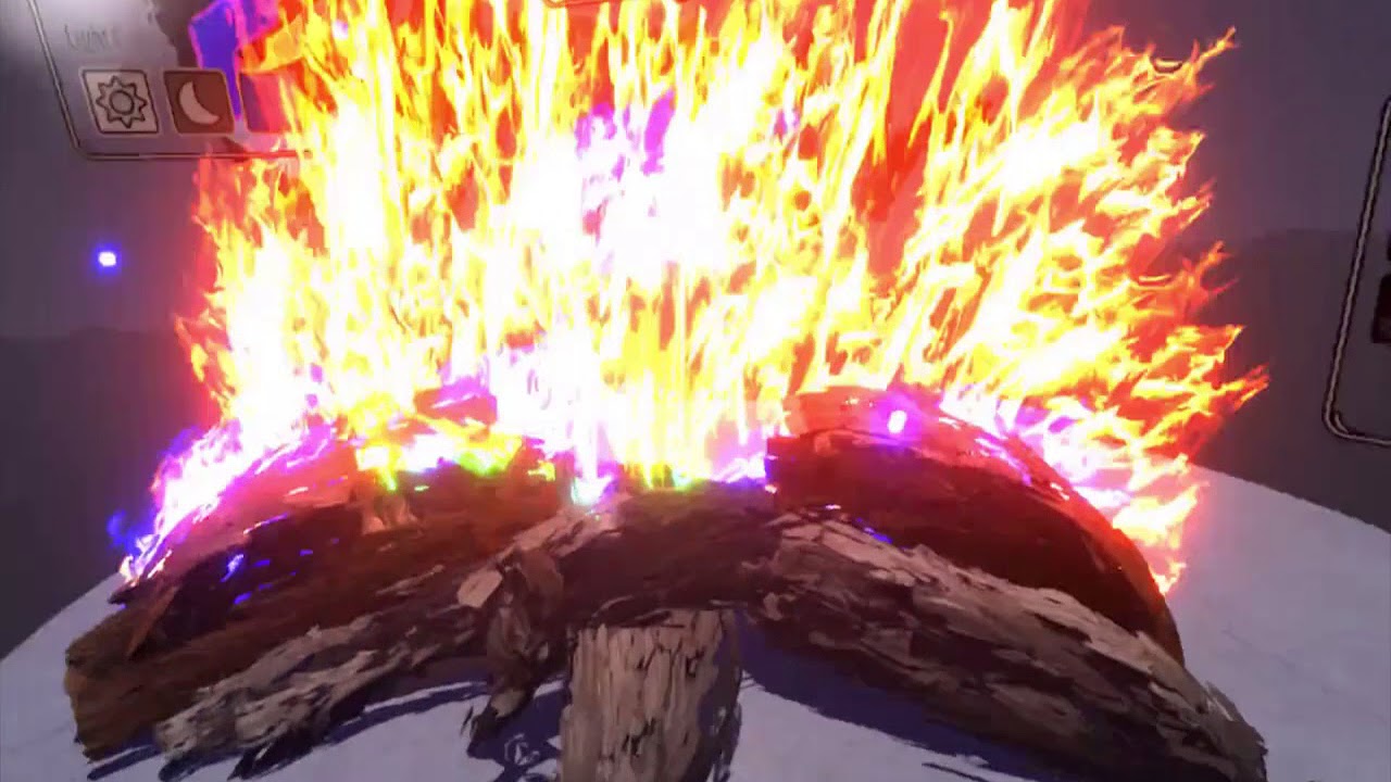 Grim Gaming: Tilt Brush By Google Fire pit