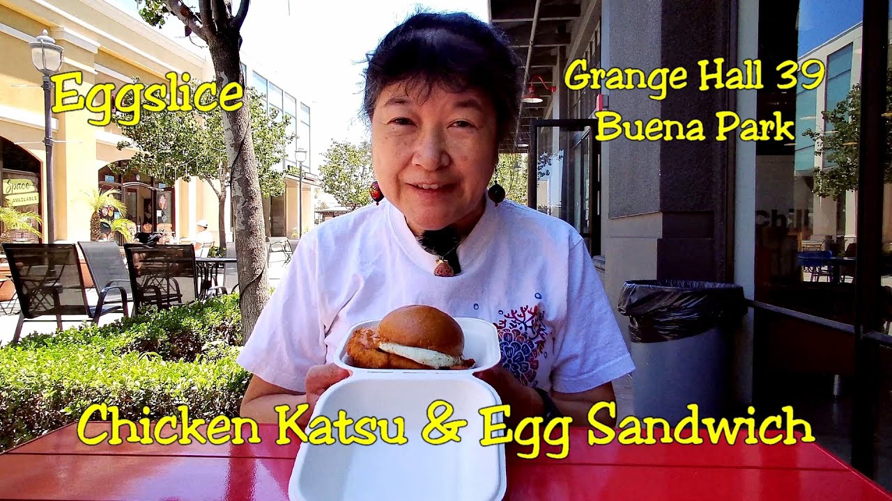 Chicken Katsu & Egg Sandwich @ Eggslice #2021SummerSnackage #Quarantine2021