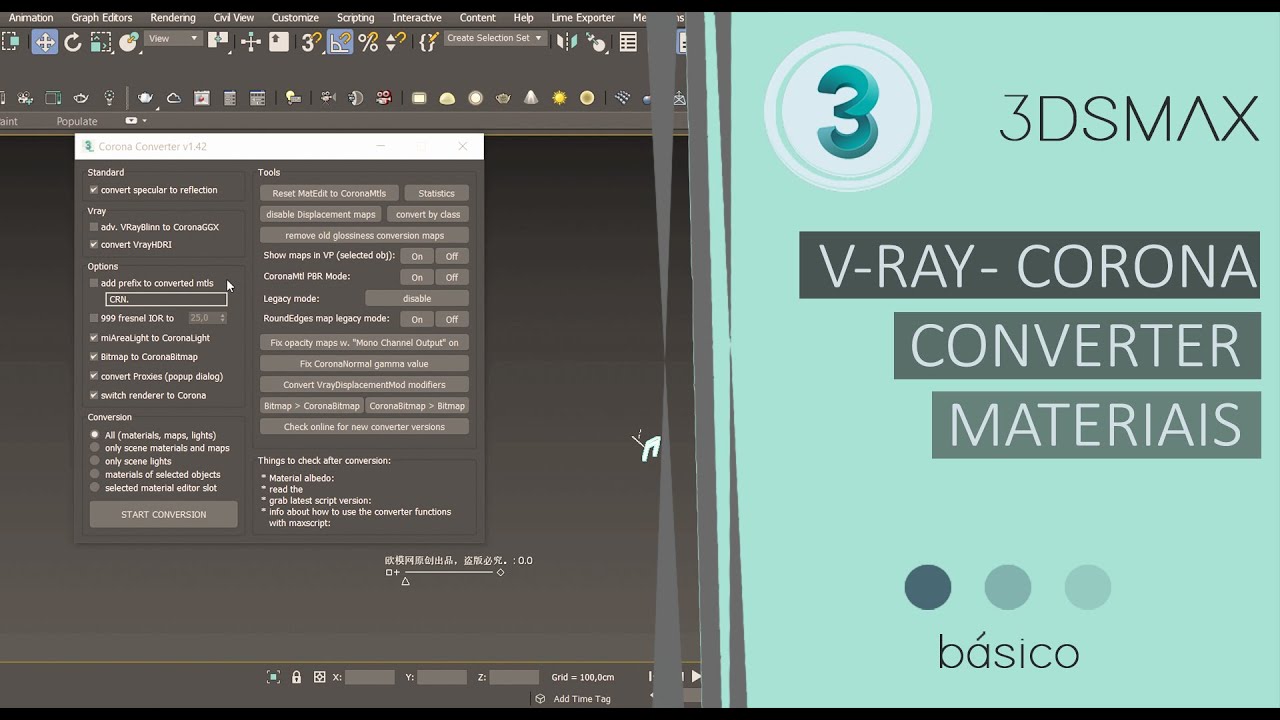CORONA CONVERTER: Como converter Cena para Corona