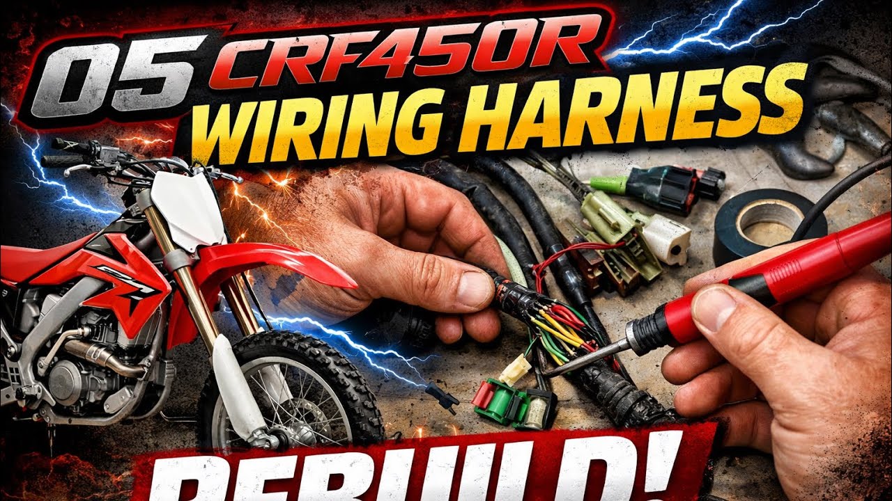 CRF450R Wiring Harness | Step-by-Step Breakdown