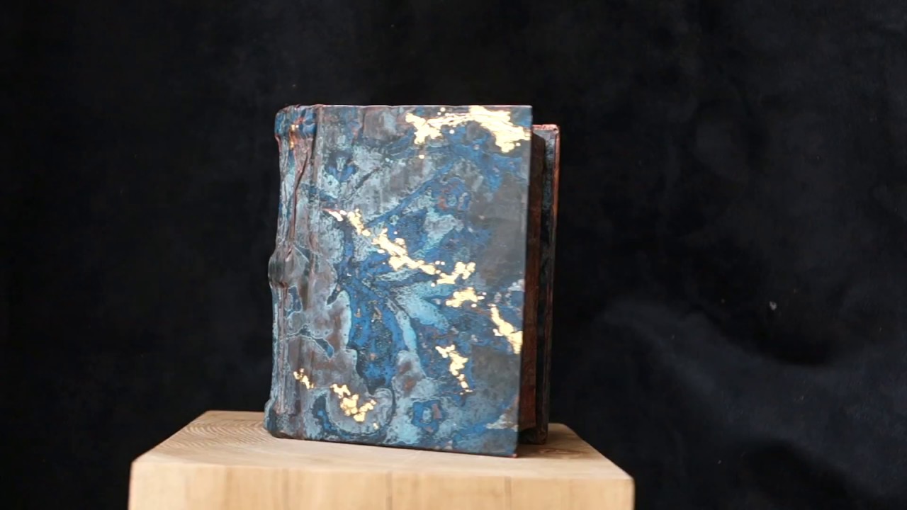 EX LIBRIS metal book by Marie Louise Kold
