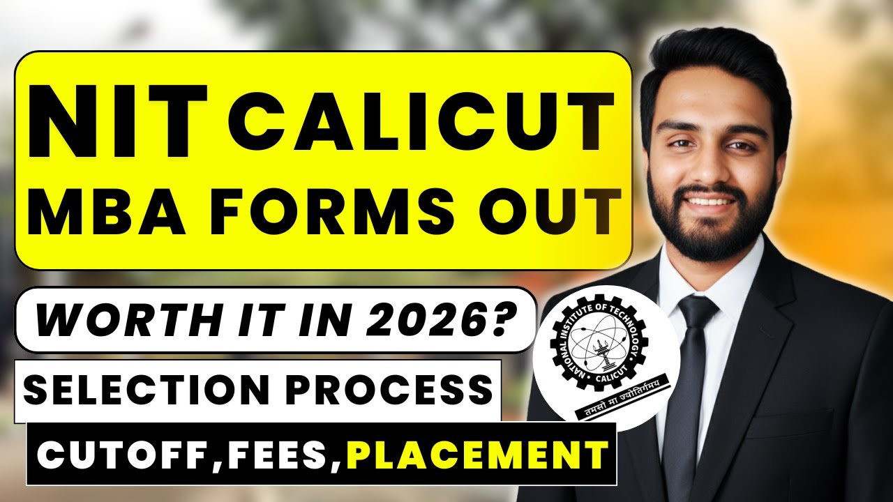 NIT Calicut MBA (DOMS) 2026🔥| Eligibility,Fees, Cutoff & Placement Reality Worth it to Apply in NIT?