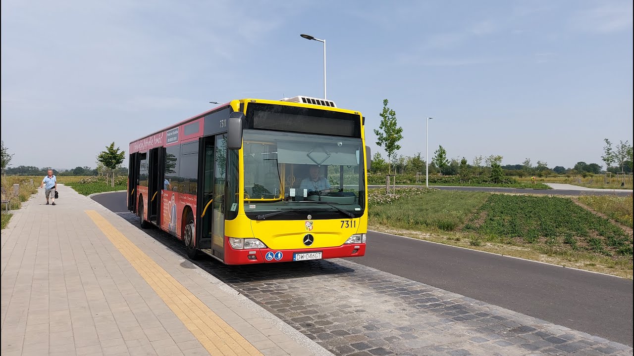 [🇵🇱PL] MPK Wrocław - Mercedes-Benz O530 Citaro #7311 - [🚍111➡️KMINKOWA]