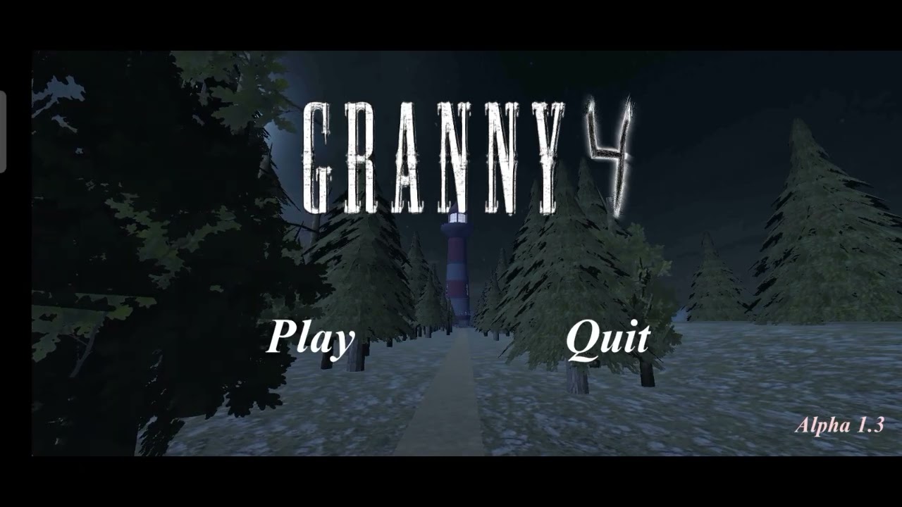 Playing Granny 4 (unofficial) in easy and practice mode