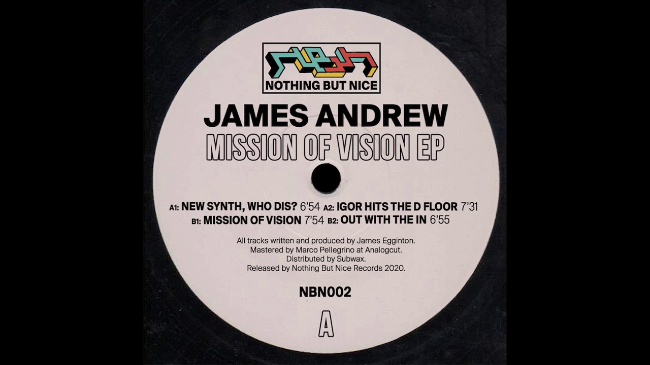 James Andrew - New Synth Who Dis [NBN002]