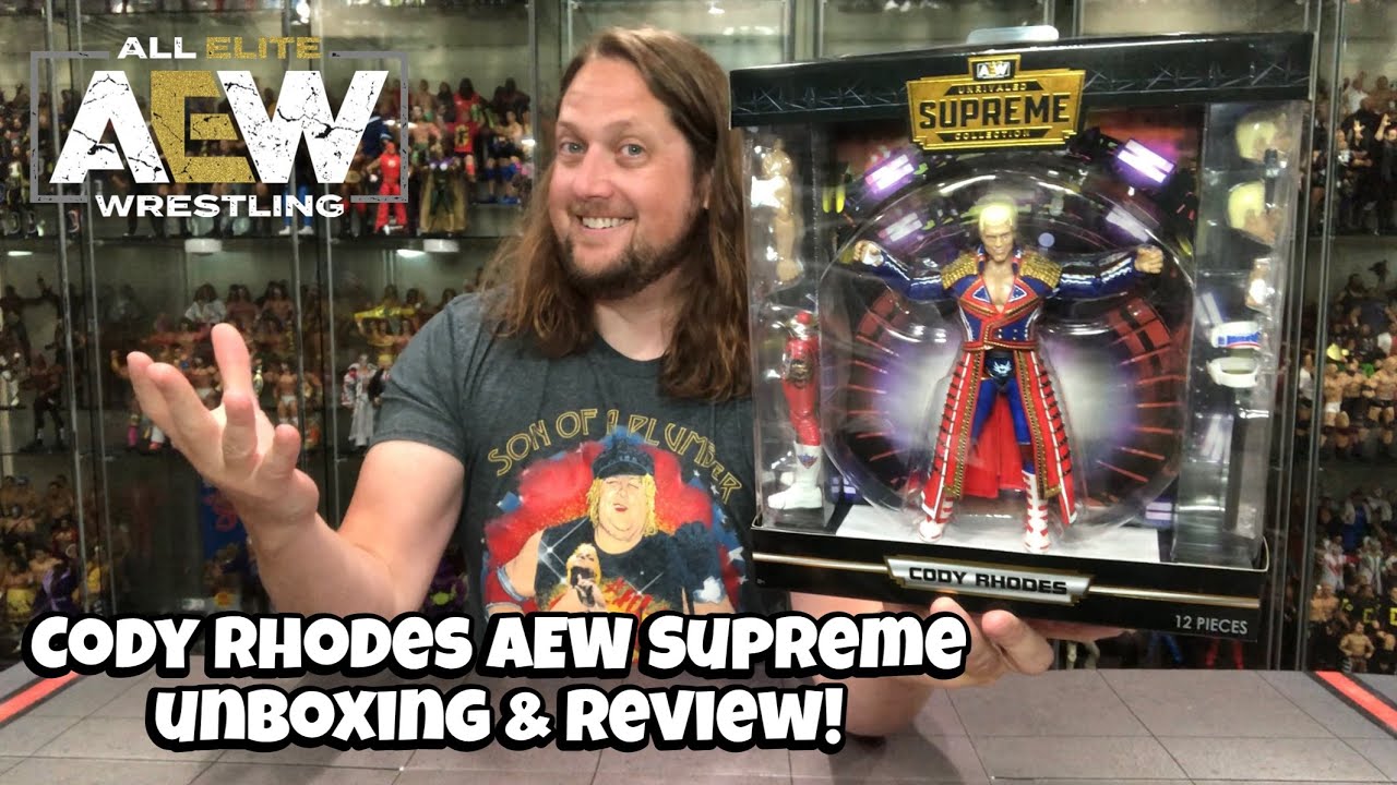 Cody Rhodes AEW Supreme Series 1 Unboxing & Review!