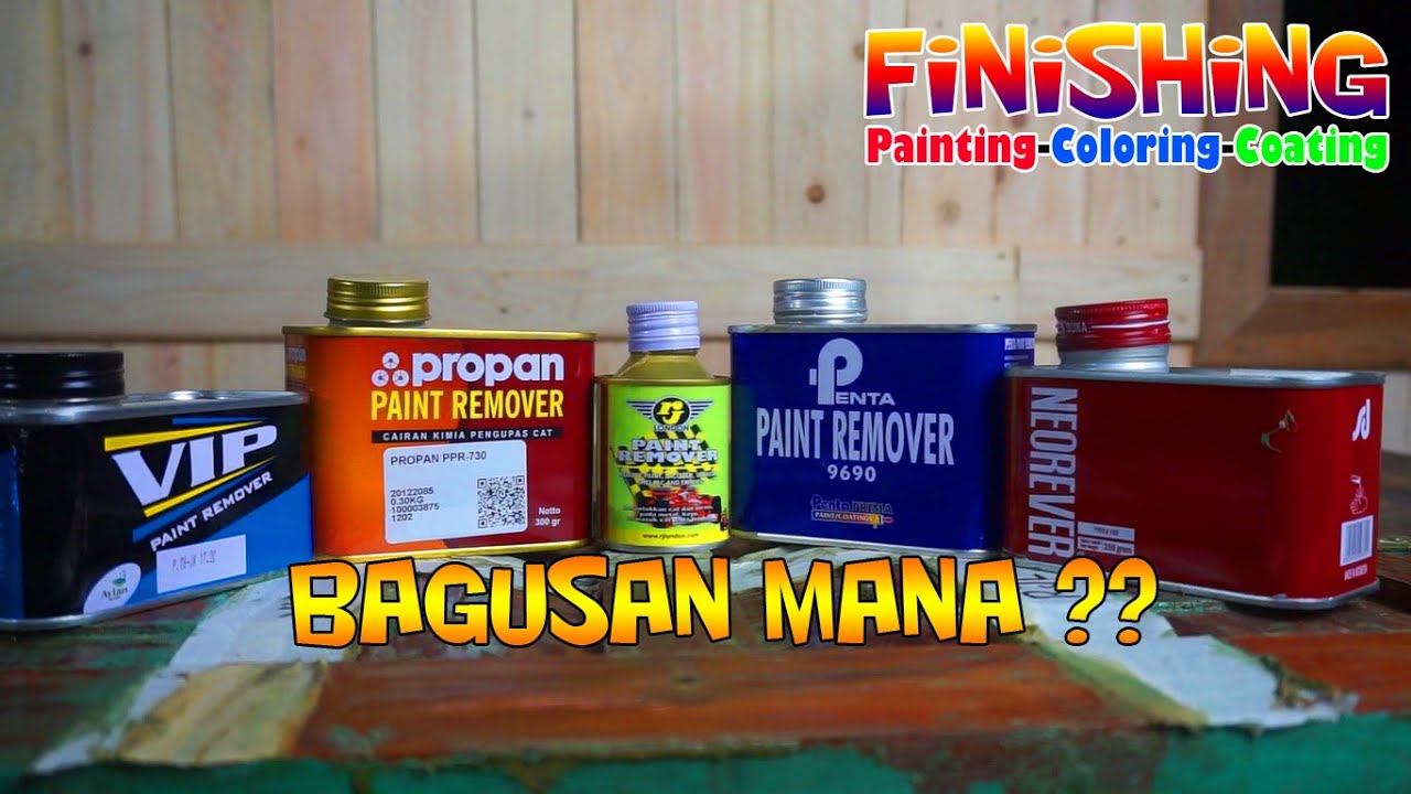 Cara Menghilangkan Cat Pada Kayu (Tutorial Woodworking)