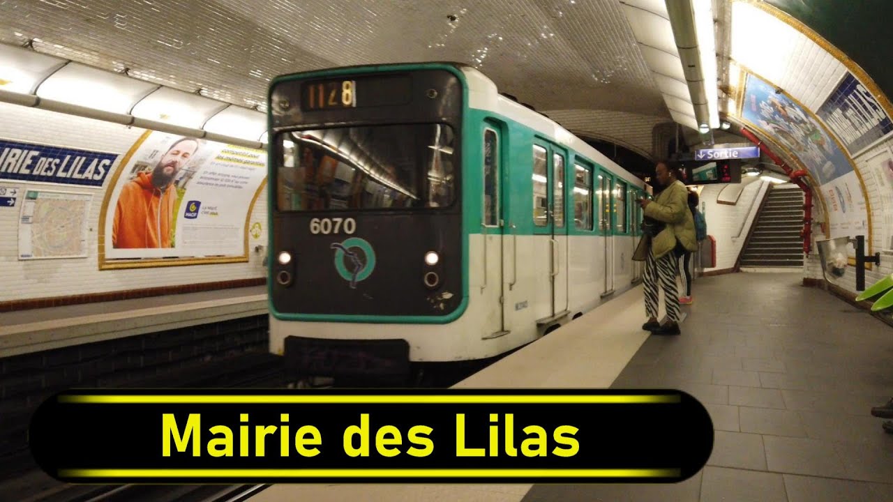 Metro Station Mairie des Lilas - Paris 🇫🇷 - Walkthrough 🚶