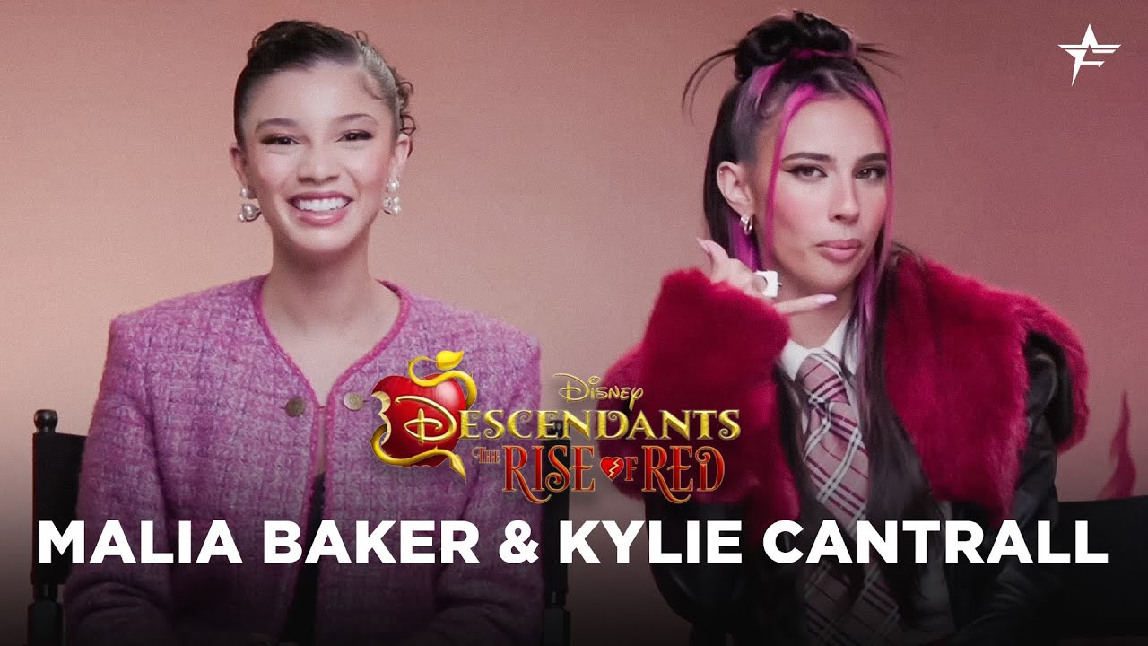 Descendants: The Rise of Red Stars Malia Baker & Kylie Cantrall Spill Their Marvel & Star Wars Goals