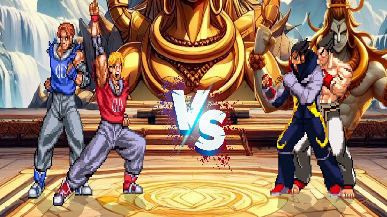 Billy Lee & Jimmy Lee Vs Jin Kazama & Kazuya!