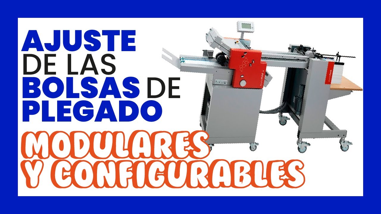 📃 Plegadoras de papel PROFESIONALES MODULARES Eurofold