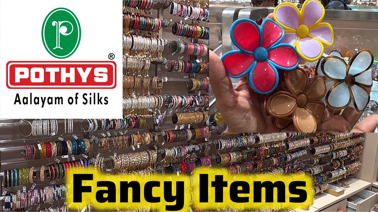 Pothys Chennai Fancy Items Haul 😍 | Latest Earrings, Trendy Bangles, Cute Headbands & Cosmetics