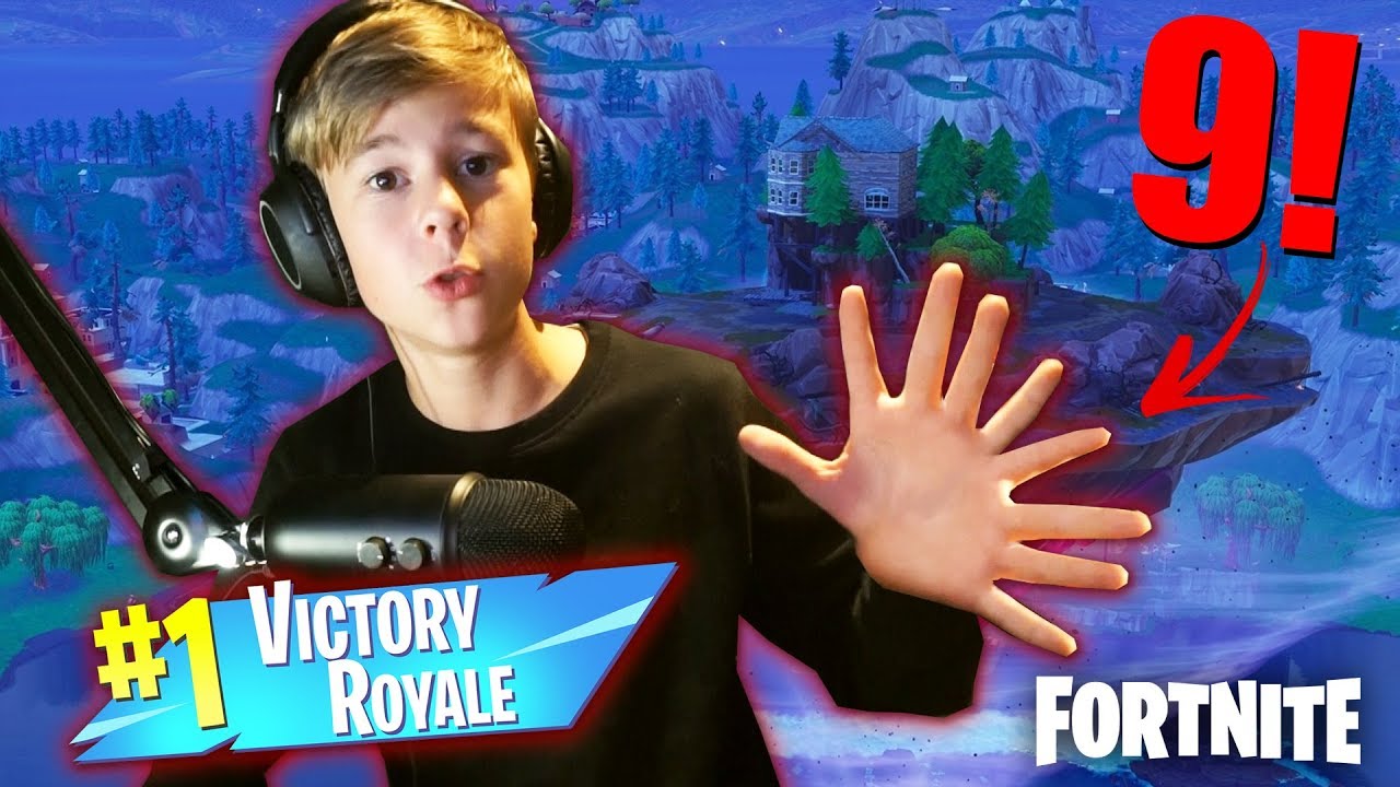FORTNITE | Vinner en VICTORY ROYALE med 9 KILLS! (+bonus content)