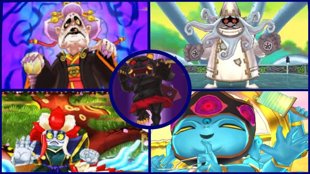 BOSS RUSH YO-KAI WATCH 2 TOUT LES BOSS