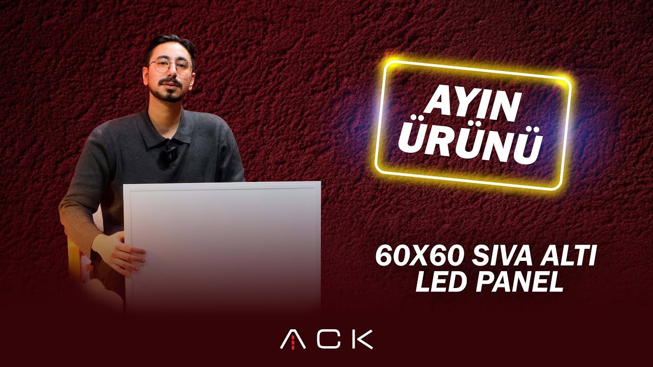 Ayın Ürünü | 60×60 Sıva Altı LED Panel