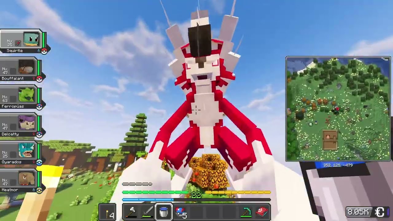 MUuuuuuuchas cosaitasssss [MINECRAFT POKEMÓN EP 5 y 6]