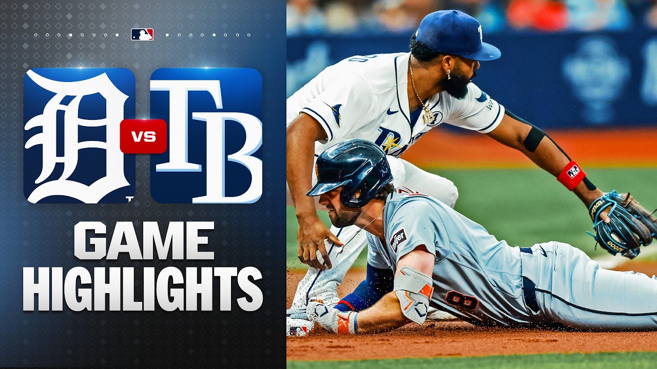 Лучшие моменты матча Tigers против Rays (02.06.26) | MLB Highlights
