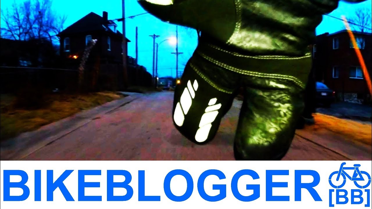 AM I CRAZY? Cold Bike Blogger Night Commute