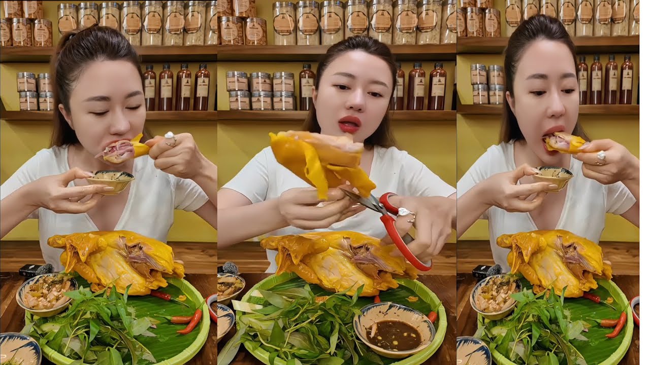 Gà Nguyên Con Ăn Tết rất Ngon, Anh Chị Tranh thủ ghé em mua nhen 😋