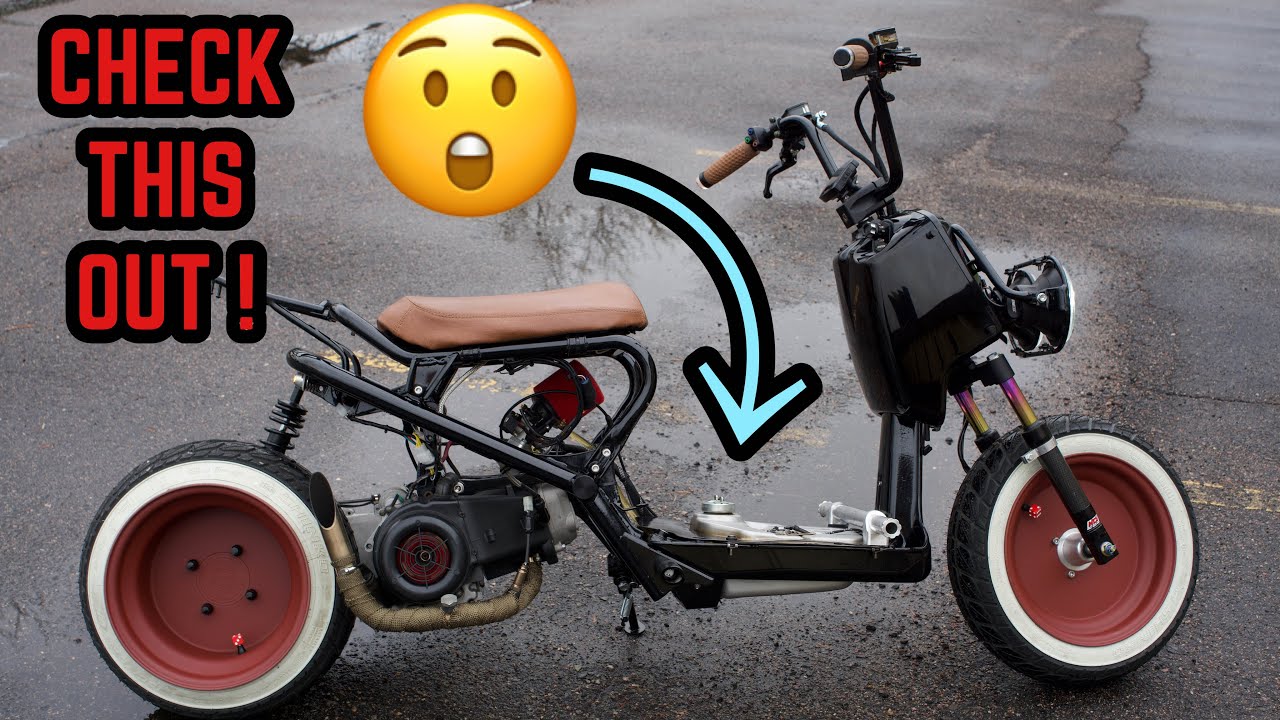 Crazy Mini Bobber Honda Ruckus