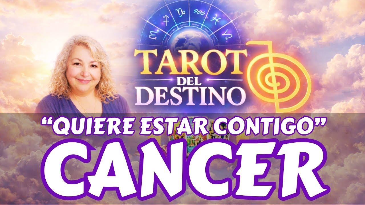 CÁNCER ♋ ALGUIEN MUY AFÍN A TI… QUIERE EMPEZAR UNA RELACIÓN | Tarot del Destino #cancer