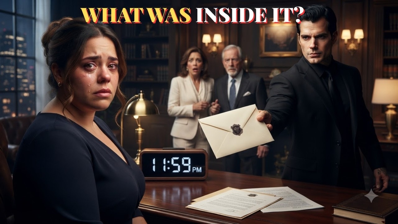 At 11:59 PM, Her Inheritance Vanished&mdash;Then the CEO Billionaire Opened One Sealed Envelope