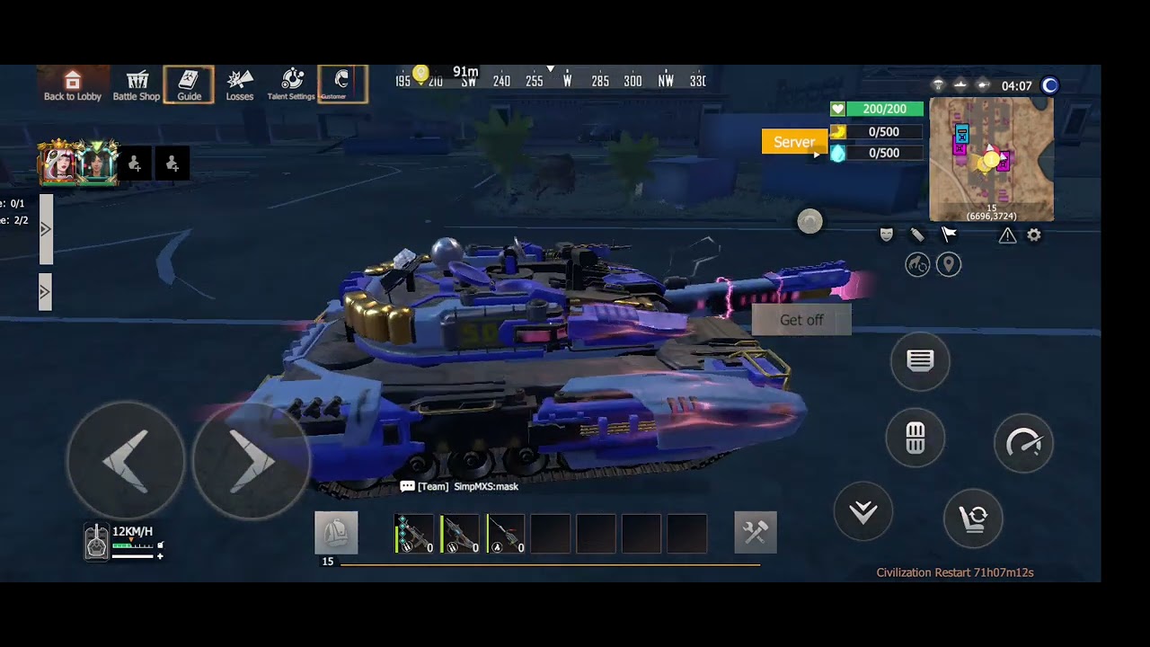 LAST ISLAND OF SURVIVAL   TANK VS TANK