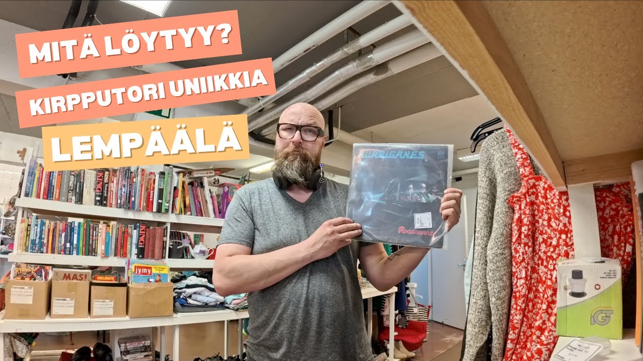 Mitä löytyy Lempäälän kirpputori Uniikista?